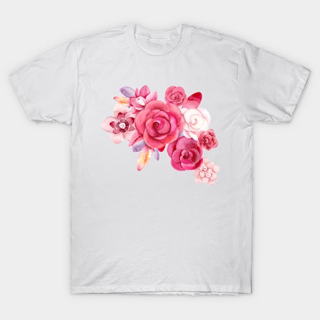 GreenLife Flower Design 2 T-Shirt by greenlife3000